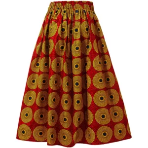 Jupe Longue Africaine Wax
