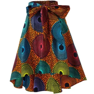 Jupe Évasée Africaine